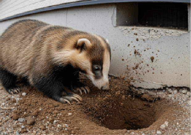 アナグマの画像