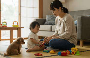 小さな子どもとペットがいる家庭の衛生面の心配